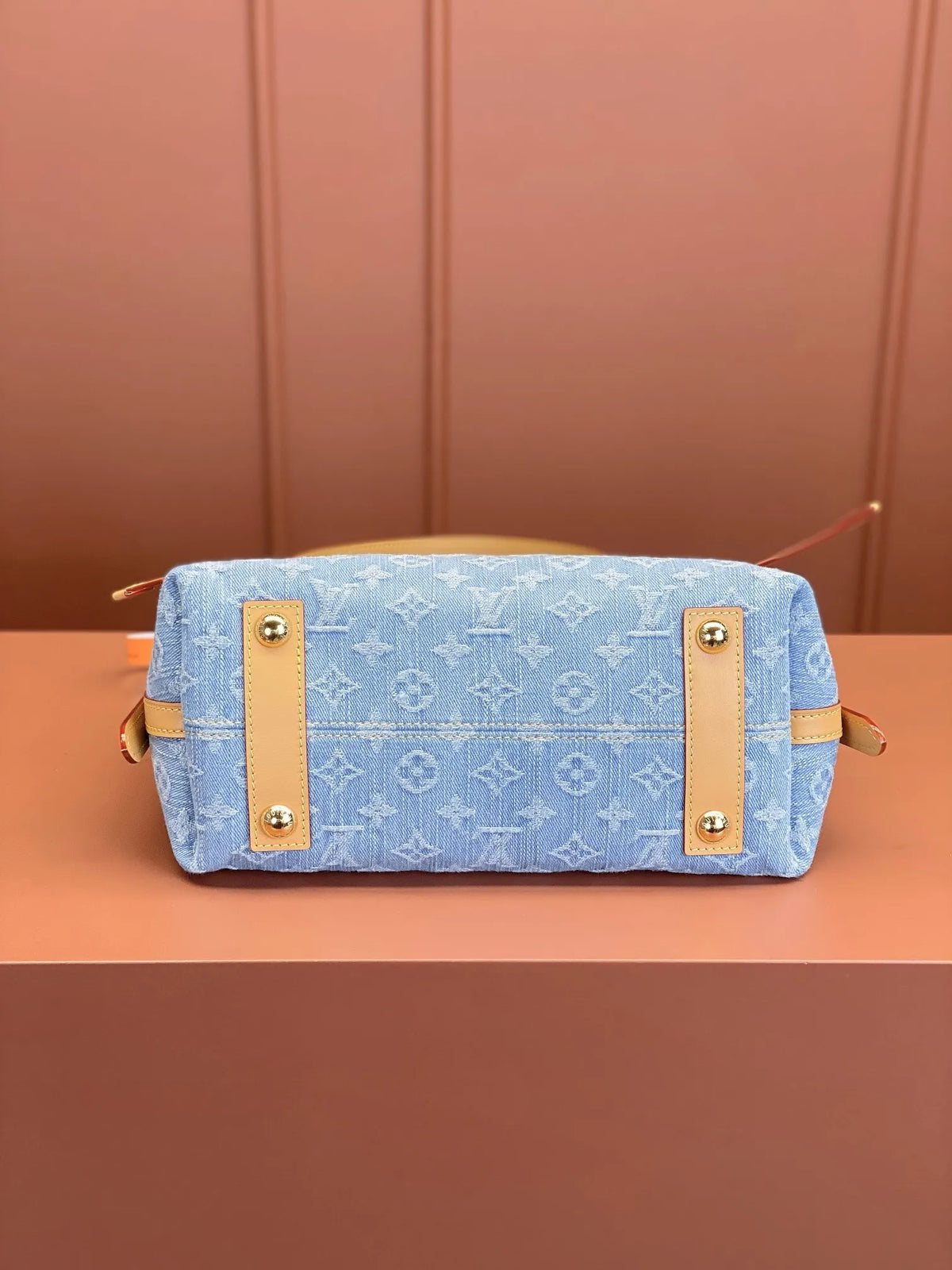 LV Carryall Denim Bag