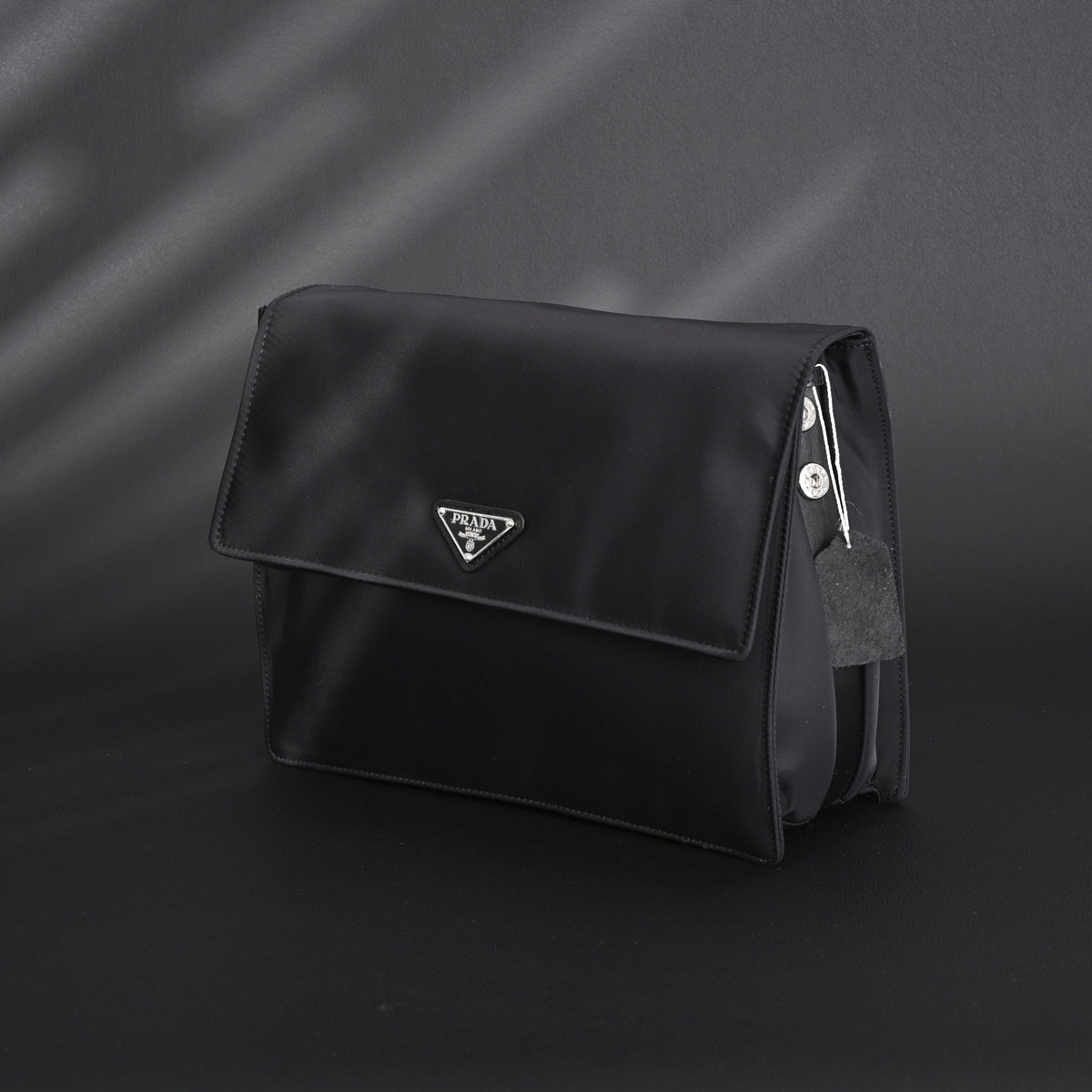 Prada Nylon Black Messenger Bag