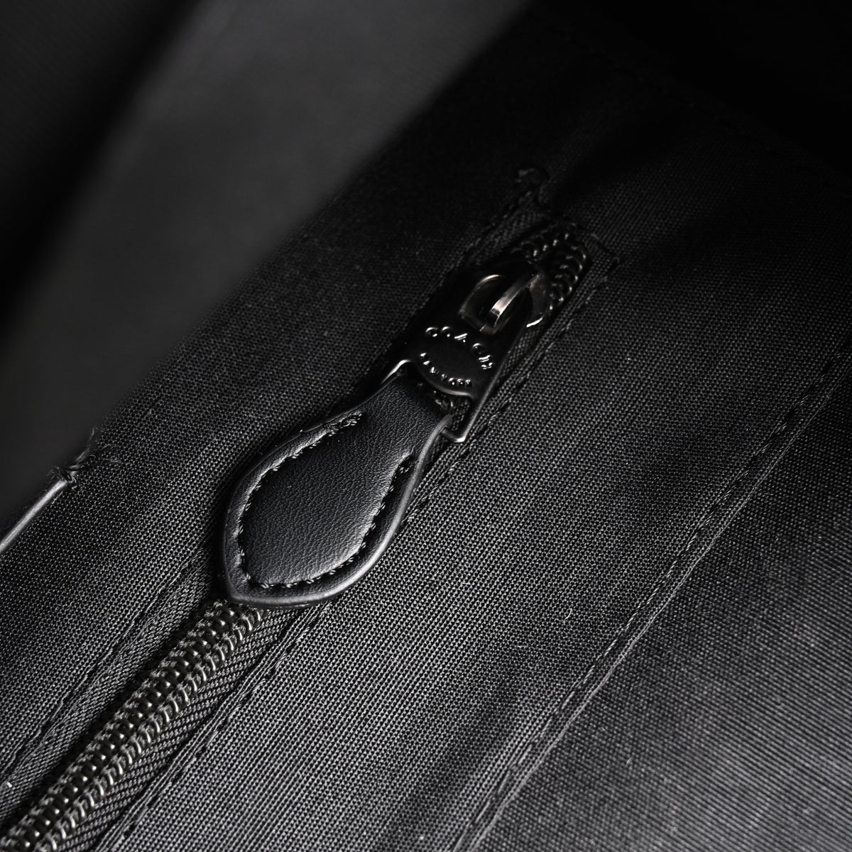 Coach Men’s Leather Backpack – Black Signature Canvas