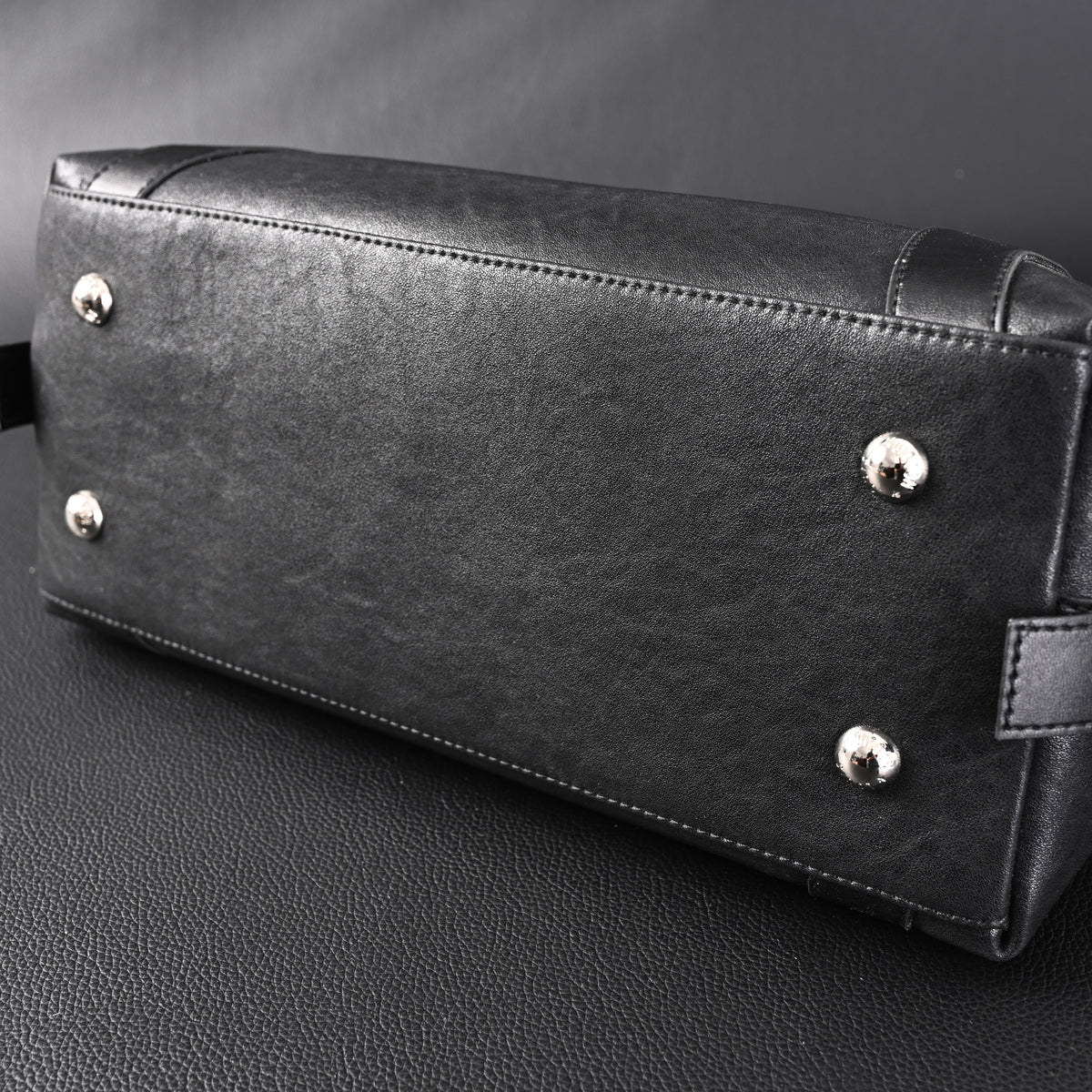 Louis Vuitton Nano Biker Bag in Black Lambskin Leather – Top Handle & Shoulder Carry (M14623)